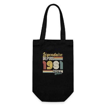 Légendaire Depuis 1981 - Sac à bouteille - noir - Devant