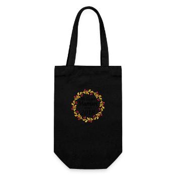 Meilleure Maman depuis 2018 - Sac à bouteille - noir - Devant
