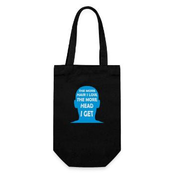 J’ai plus de tête - Sac à bouteille - noir - Devant