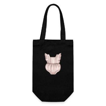 Children's clothing - Gift Bag for Bottles - black - Front