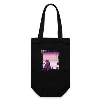 Cowboy Funny Cowboy Hat Wild Western Country - Gift Bag for Bottles - black - Front