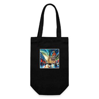 VIENNA - Gift Bag for Bottles - black - Front
