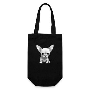 Chiens Chihuahua Propriétaires de chiens Propriétaires de chiens Chien - Sac à bouteille - noir - Devant