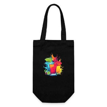 Les Cocktails 1 - Sac à bouteille - noir - Devant