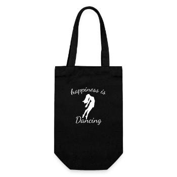 Danse Musique de danse - Sac à bouteille - noir - Devant