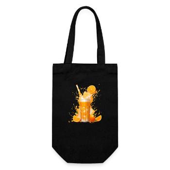 Jus d’orange - Sac à bouteille - noir - Devant