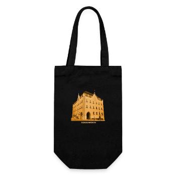 Mairie de Donauwörth, Souabe, Danube, Ries, Bavière - Sac à bouteille - noir - Devant