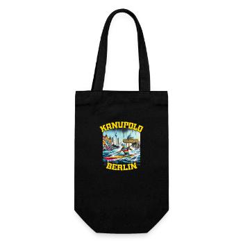 Canoe Polo Berlin Graffiti - Gift Bag for Bottles - black - Front