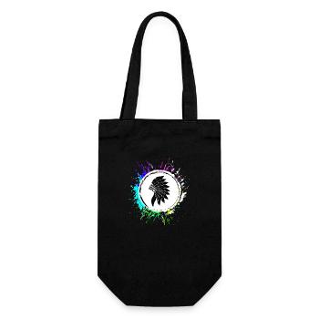 Indian Head Colorful - Gift Bag for Bottles - black - Front