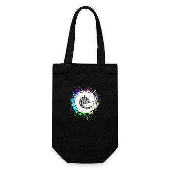 Melon Fruit Colorful - Gift Bag for Bottles - black - Front
