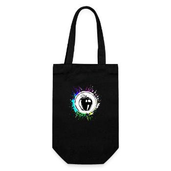 Apple Colorful vitamins - Gift Bag for Bottles - black - Front