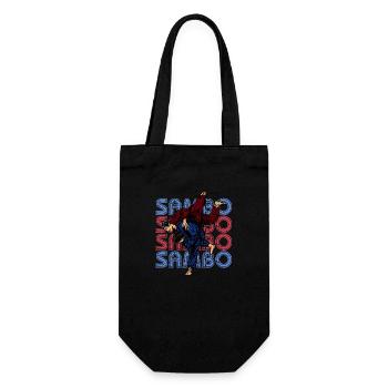 Sambo Selbstverteidigung UdSSR Kampfkunst - Geschenkbeutel für Flaschen - Schwarz - Vorne