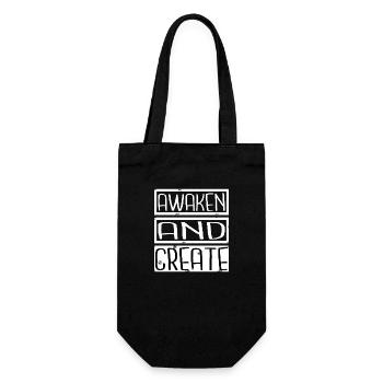 Joke Creative Innovation Enlightenment Practices - Gift Bag for Bottles - black - Front