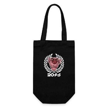 Boxy Panther - Gift Bag for Bottles - black - Front