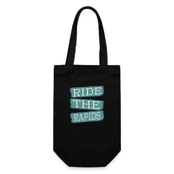 Exhilarating Activities Birthday Gift Idea Humor - Gift Bag for Bottles - black - Front