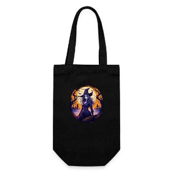 Gruseliges Halloween-partykostüm Hexe - Gift Bag for Bottles - black - Front