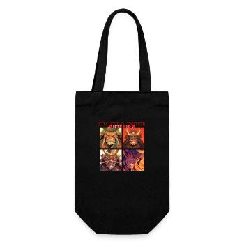 I Love Manga - Gift Bag for Bottles - black - Front