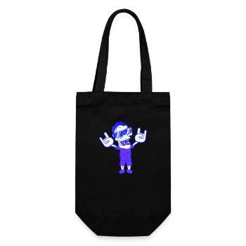 DJ Zombie Undead Horror Halloween Party Celebrations - Gift Bag for Bottles - black - Front