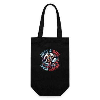 Juste une fille qui aime danser le tango Tango Dance Lat - Sac à bouteille - noir - Devant