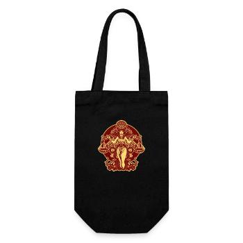 Le signe zodiacal de la balance 2 - Sac à bouteille - noir - Devant