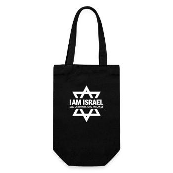Pride Israelite: Seeds of Abraham, Isaac and Jacob - Gift Bag for Bottles - black - Front