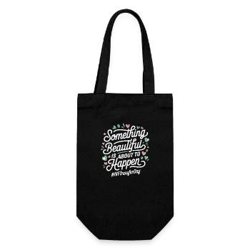 Hope on IVF Transfer Day - Gift Bag for Bottles - black - Front