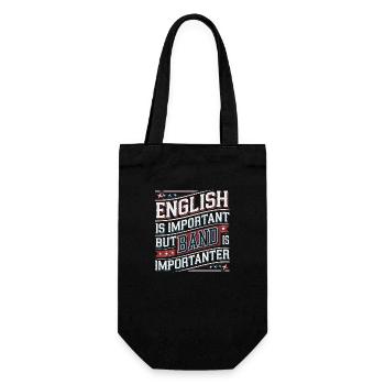 Design amusant pour les musiciens - Sac à bouteille - noir - Devant