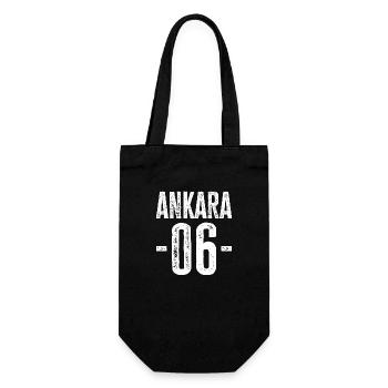 Ankara 06 – Proud of the Capital Region - Gift Bag for Bottles - black - Front