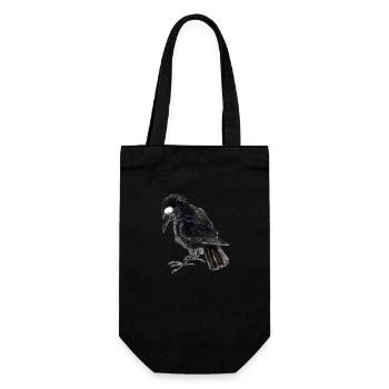 Corbeau 3 - Sac à bouteille - noir - Devant
