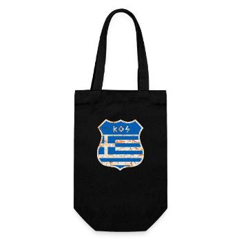 Kos - Gift Bag for Bottles - black - Front