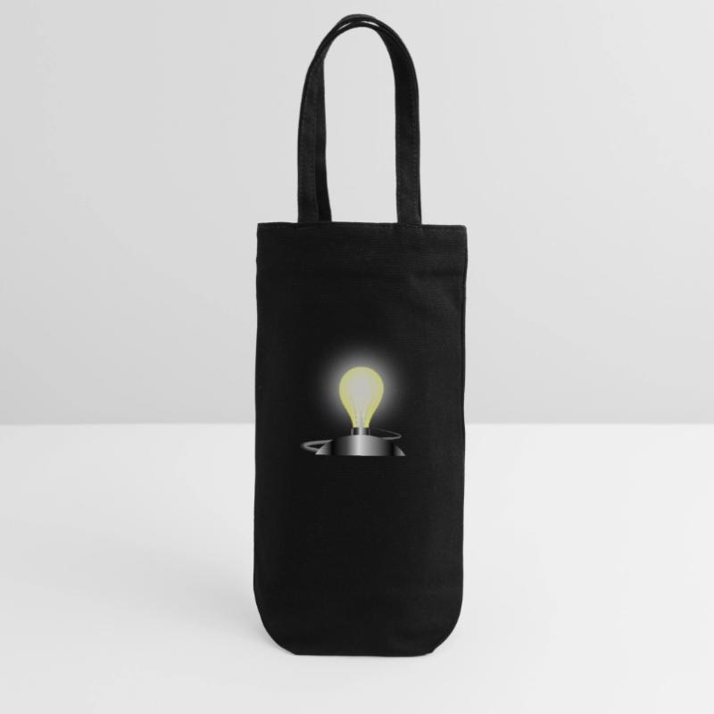 Light bulb socket Gift Bag for Bottles