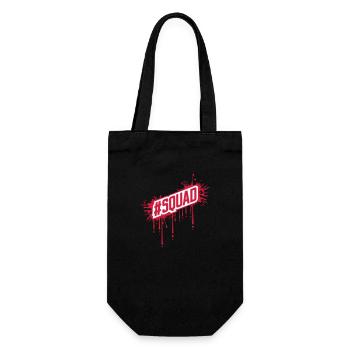 SQUAD blood drops - Gift Bag for Bottles - black - Front