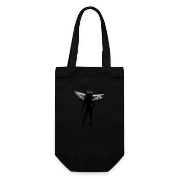Angel Hot Girl - Gift Bag for Bottles - black - Front