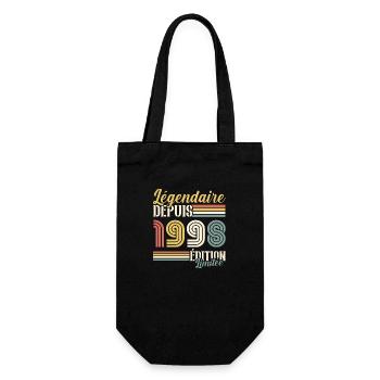 Légendaire Depuis 1998 - Sac à bouteille - noir - Devant