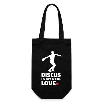 Discus - Gift Bag for Bottles - black - Front