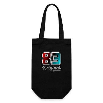 83 Original - 1983 - 40 Years Birthday - Gift Bag for Bottles - black - Front