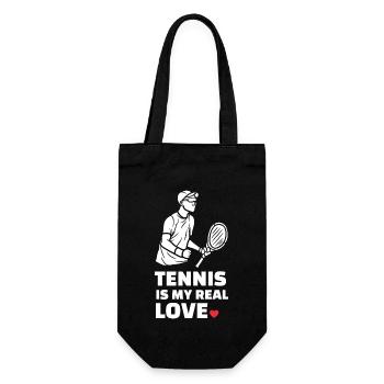 J’adore le tennis - Sac à bouteille - noir - Devant