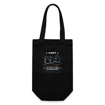 bday baseballgift aircraft mechanic tools - Gift Bag for Bottles - black - Front