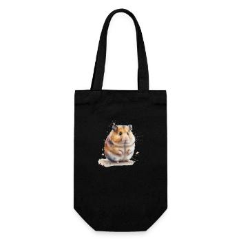 hamster - Sac à bouteille - noir - Devant