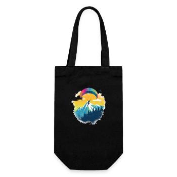 Paragliding Marco - Gift Bag for Bottles - black - Front
