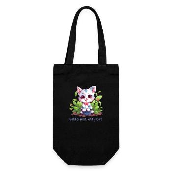Gotta scat, kitty Cat - Sac à bouteille - noir - Devant