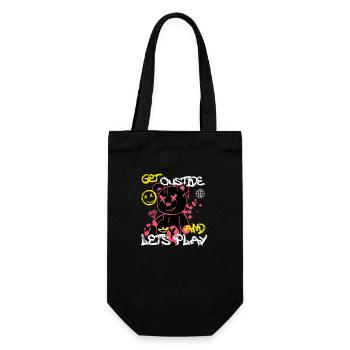 Bearstreet - Gift Bag for Bottles - black - Front