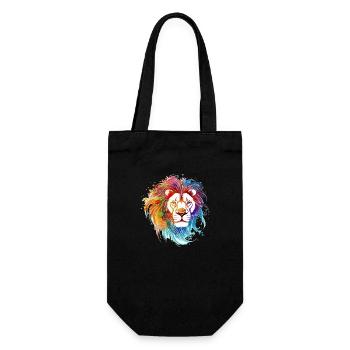 Ozi le lion - Sac à bouteille - noir - Devant
