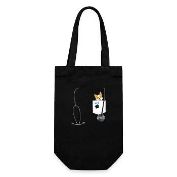 Future Veterinarian Costume School Career Day - Gift Bag for Bottles - black - Front