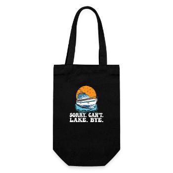 Désolé ne peut pas Lake Bye Pontooning La vie est meilleure à - Sac à bouteille - noir - Devant
