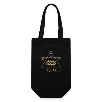 Verseau - Sac à bouteille - noir - Devant