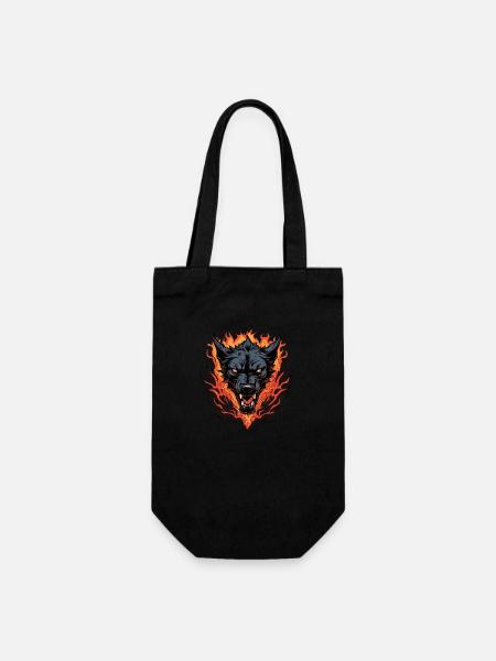 Hellhound - Gift Bag for Bottles - black