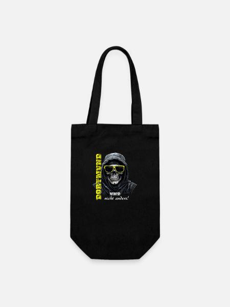 Dortmund und nicht anders! Dortmunder Ultras - Geschenkbeutel für Flaschen - Schwarz