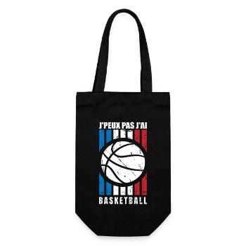 Je Peux Pas J'ai Basketball - Sac à bouteille - noir - Devant