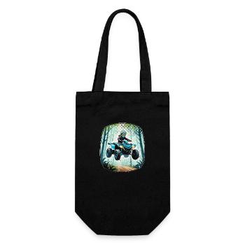 Quad & Off-Road - Gift Bag for Bottles - black - Front